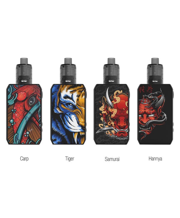 CIGPET Capo Kit 126W with Mystique Mesh Black Tank