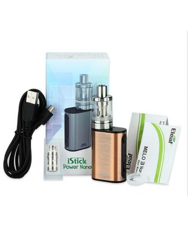 Eleaf iStick 2.0ML-1100mAh Power Nano with Melo 3 Nano Starter Kit