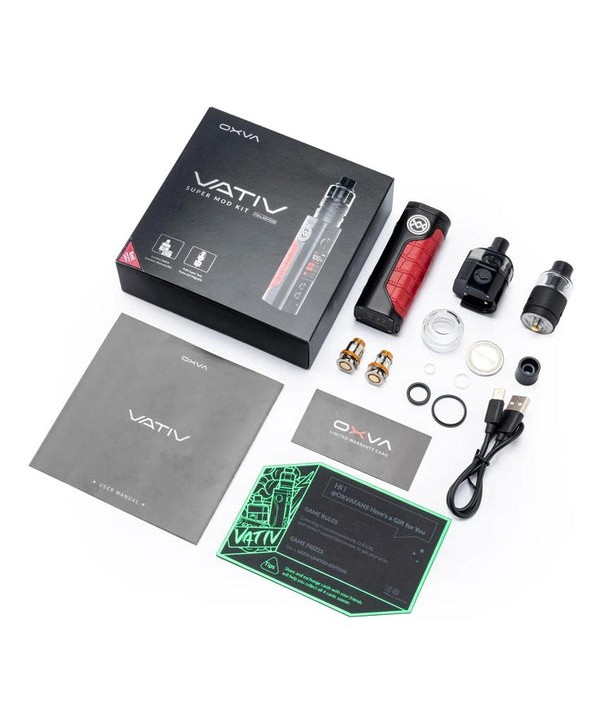 OXVA Vativ 100W Kit With Unione PnM Tank Atomizer 5ml