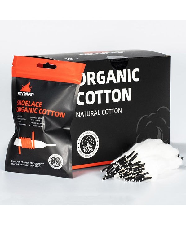 Hellvape Shoelace Organic Cotton 40pcs/pack