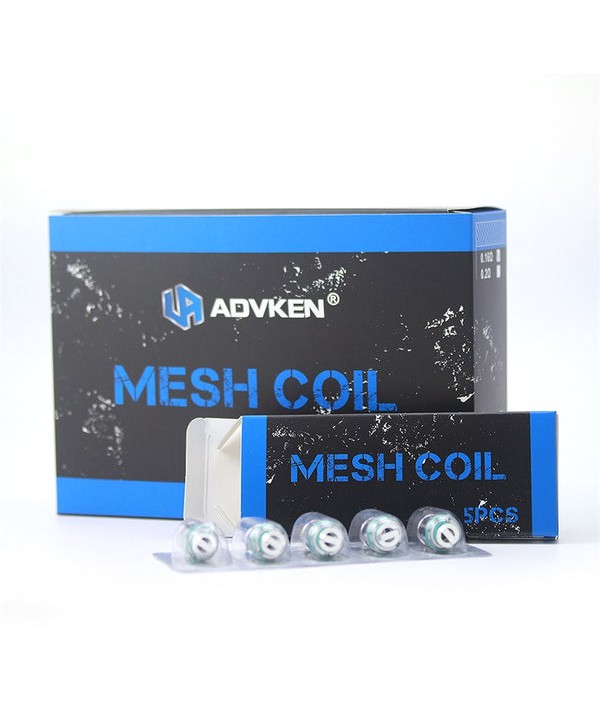 Advken Barra Replacement Mesh Coils (5pcs-pack)