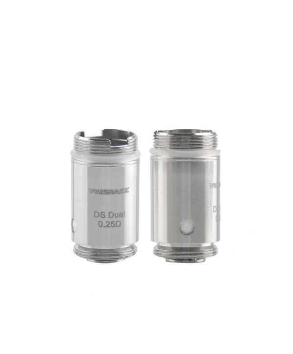 5PCS-PACK WISMEC Motiv DS Dual Replacement Coil Head 0.25 Ohm