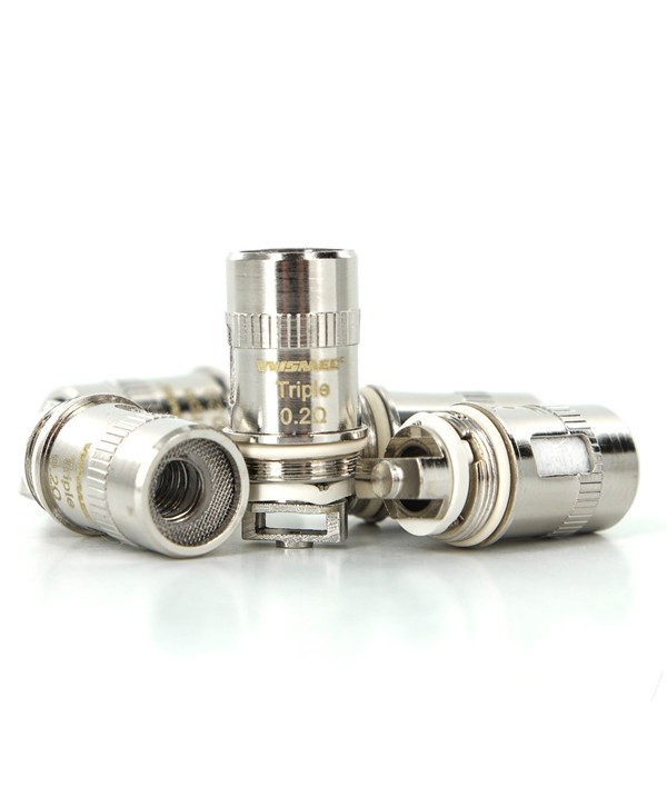 5PCS-PACK WISMEC Amor Mini-Reux Mini Replacement Triple Coils 0.2 Ohm