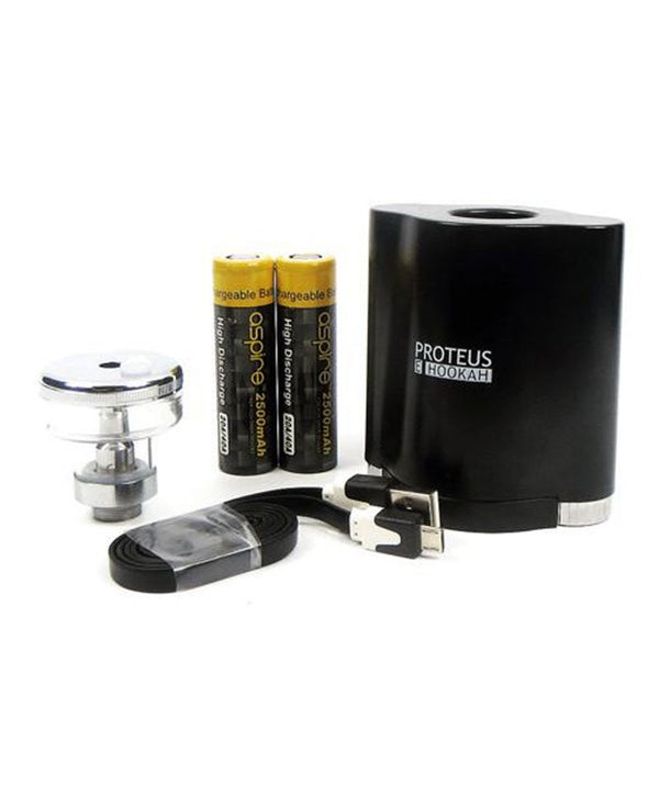 Aspire Proteus Hookah kit with 2x18650 Battery 2600mAh