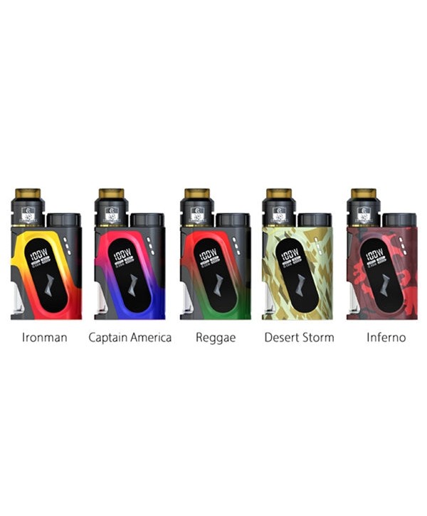 IJOY CAPO SRDA Squonk 100W Kit with Combo SRDA Tank-9ML