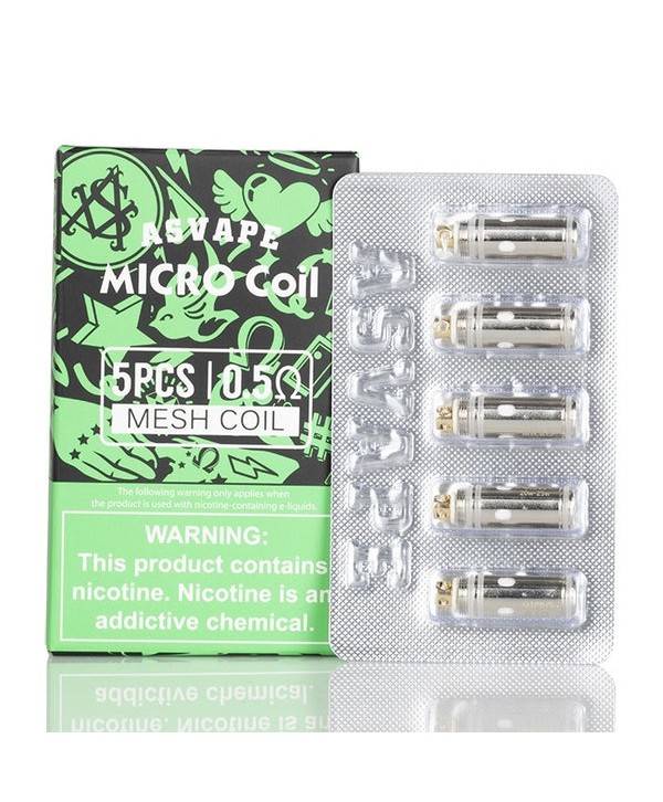 Asvape Micro Replacement Coils 5pcs-pack