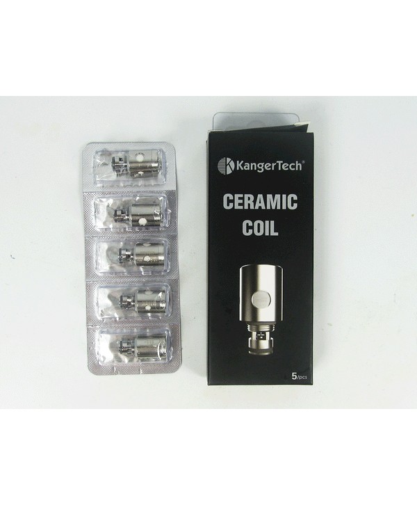 5PCS-PACK KangerTech SSOCC Ceramic Replacement Coil 0.5 Ohm