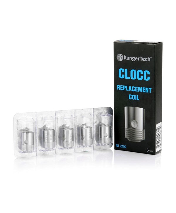 5PCS-PACK KangerTech CLTANK CLOCC Replacement Coil Head Ni200 0.15 Ohm