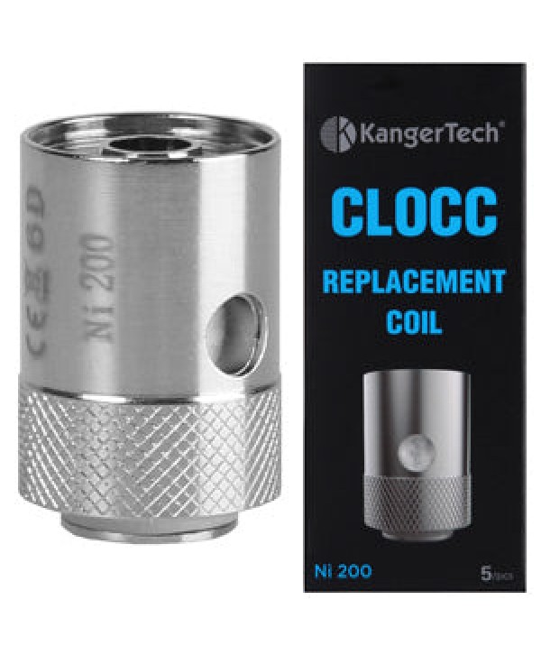 5PCS-PACK KangerTech CLTANK CLOCC Replacement Coil Head Ni200 0.15 Ohm