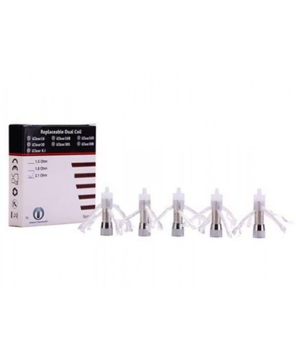 5PCS-PACK Innokin iClear 16 Replacement 1.5 Ohm-2.1 Ohm Coil Unit
