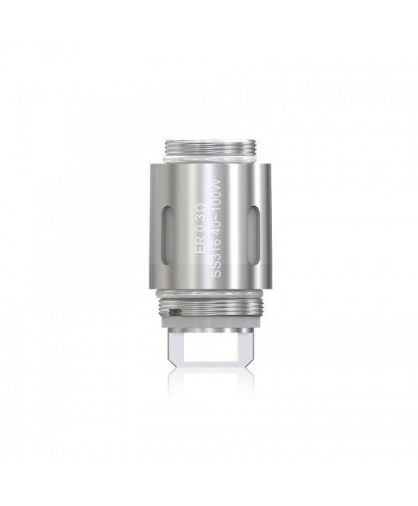 5PCS-PACK Eleaf MELO RT 22 ER SS316 Coil Head 0.3 Ohm