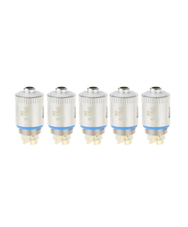 5PCS-PACK Eleaf GS Tank Replacement Ni 200 Coil Head 0.15 Ohm