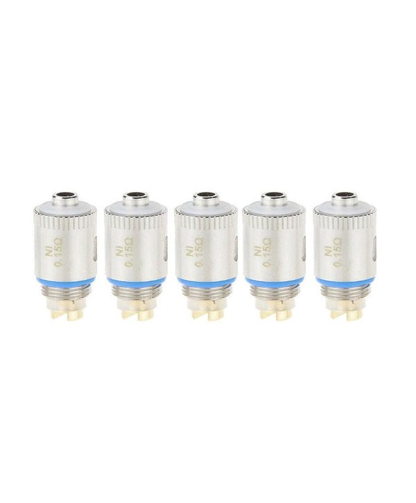 5PCS-PACK Eleaf GS Tank Replacement Ni 200 Coil Head 0.15 Ohm