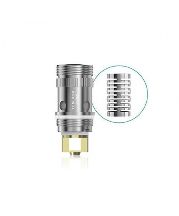 5PCS-PACK Eleaf EC NC Notch Coil Head 0.25 Ohm