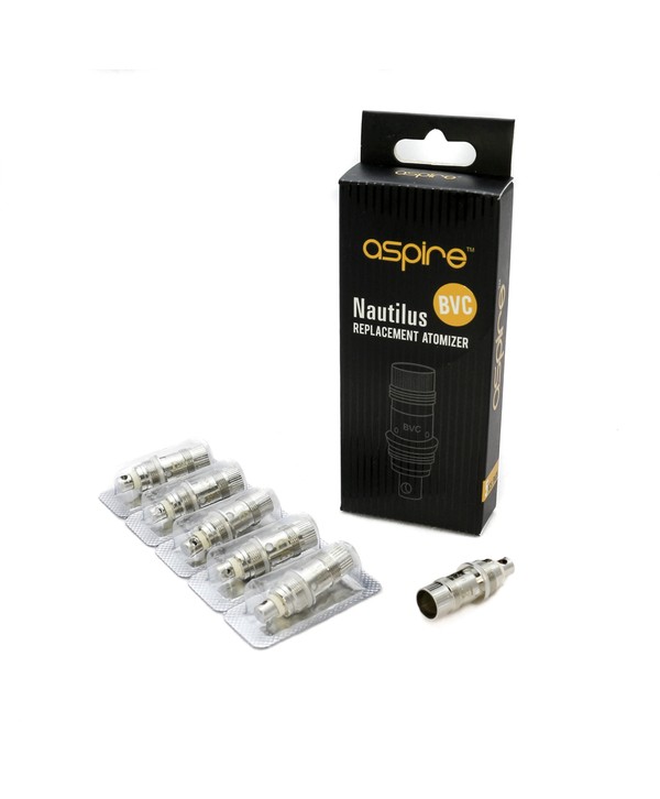 5PCS-PACK Aspire Nautilus Mini-Nautilus BVC 1.6 Ohm-1.8 Ohm Coil