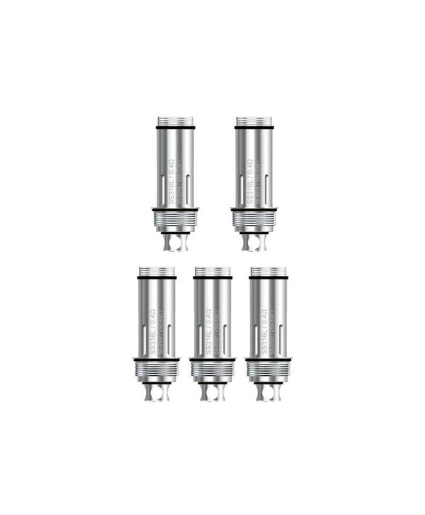 5PCS-PACK Aspire Cleito SS316L Replacement Coil 0.4 Ohm