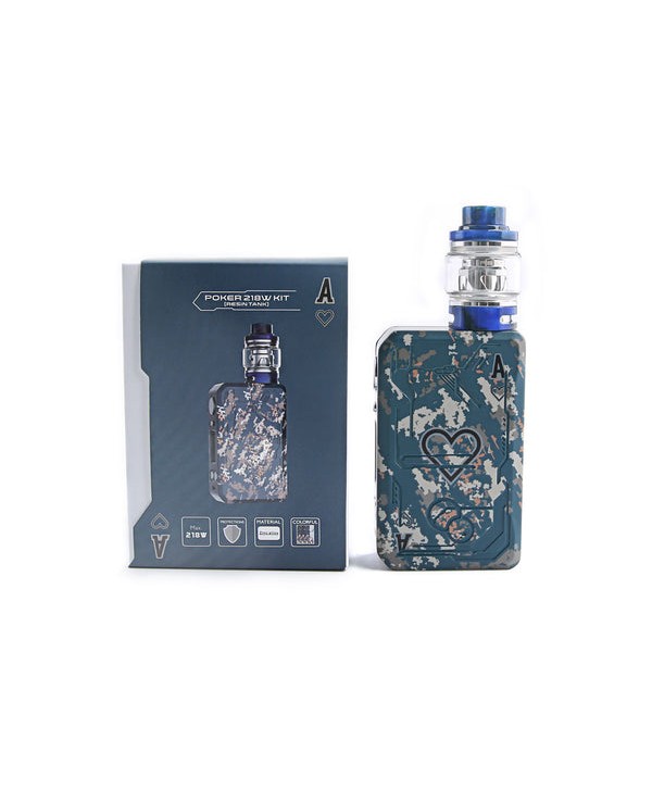 Teslacigs Poker 218 Kit with Resin Tank 4ml-6ml