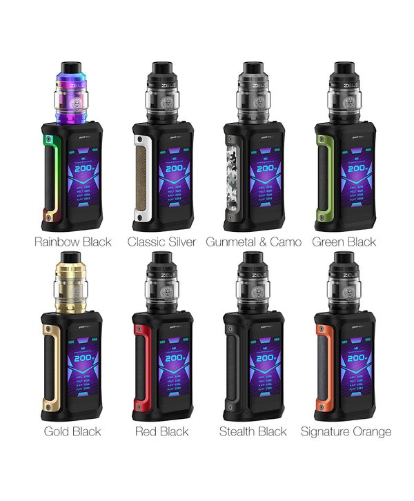 Geekvape Aegis X 200W TC Kit with Zeus Tank 5ml