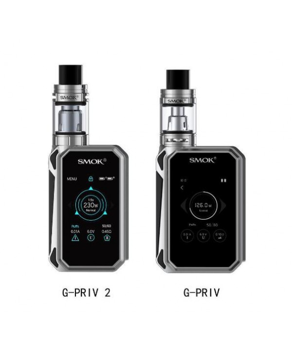 SMOK G-PRIV 2 230W Touch Screen Starter Kit With TFV8 X-Baby Tank -4ML