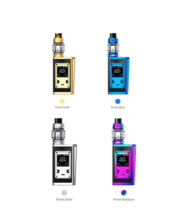 SMOK Majesty 225W Luxe Edition Kit Carbon Fiber Edition With TFV12 Prince Tank -8ML