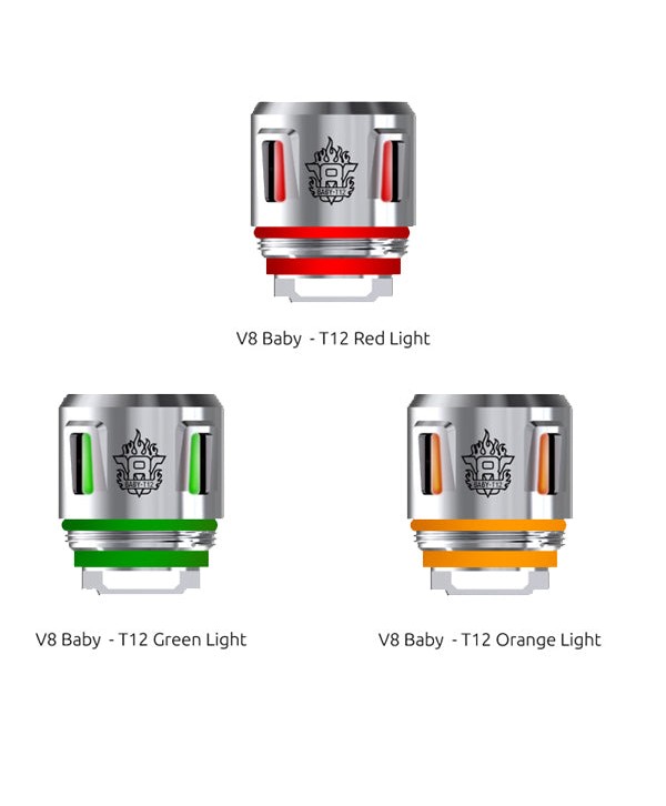 SMOK V8 Baby T12 Light Coil For TFV12 Baby Prince-TFV8 Baby-TFV8 Big Baby 5PCS-PACK