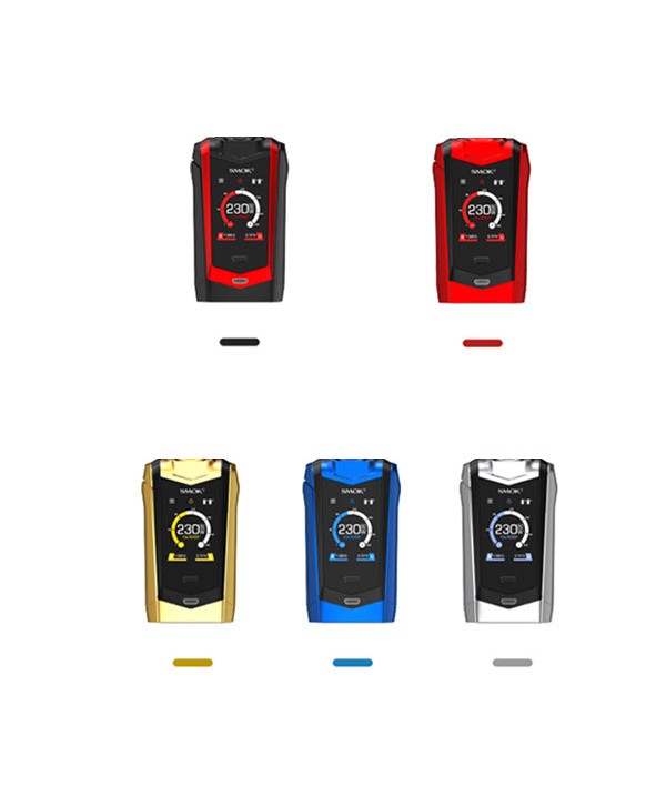 SMOK SPECIES 230W Touch Screen Box Mod with Dual 18650 Batteries