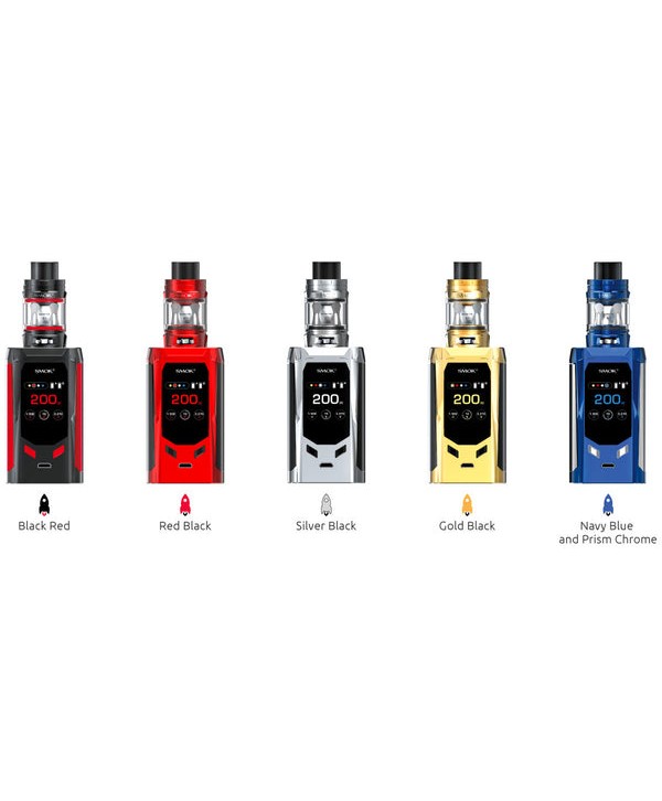 SMOK R-Kiss 200W Starter Kit with 2ml TFV-Mini V2 Tank