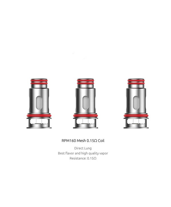 SMOK RPM160 Replacement Mesh Coil 0.15ohm 3pcs-pack