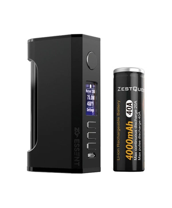 ZQ Essent DNA75C TC Box Mod with 21700 Li-ion Battery 4000mAh (Limited Edition)