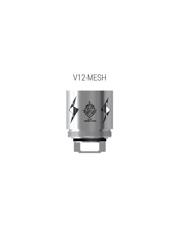 3PCS-PACK SMOK TFV12 Tank V12 Mesh Coil 0.15 Ohm