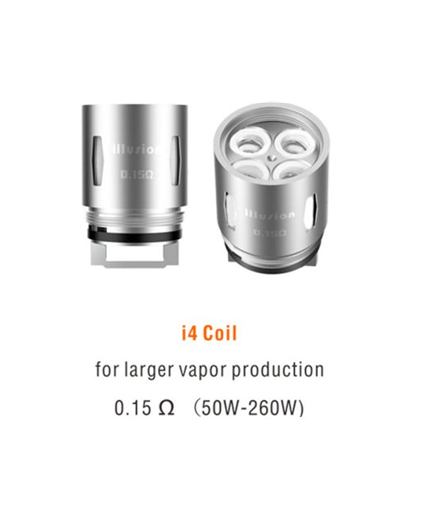 3PCS-PACK Geekvape illusion I4 Coil 0.15 Ohm