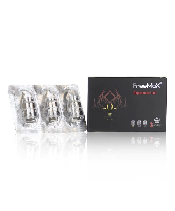 3PCS-PACK Freemax Mesh Pro Sub- Ohm Tank with Dual & Triple Mesh Coils