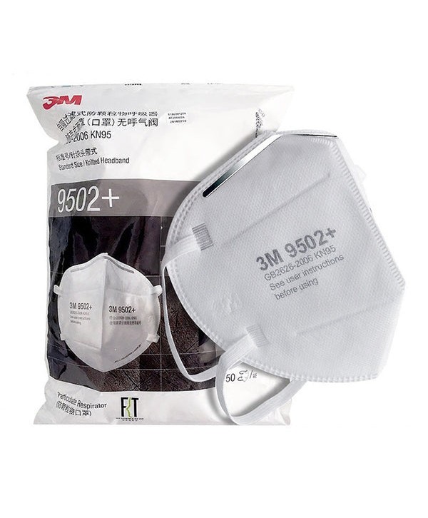 3M 9502+ Face Mask 50pcs-Pack