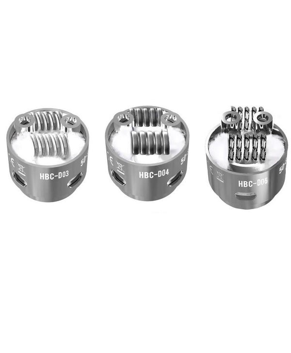 2PCS-PACK Geekvape Eagle HBC-S03- D04 Replacement Handbuilt Coil 0.2 Ohm