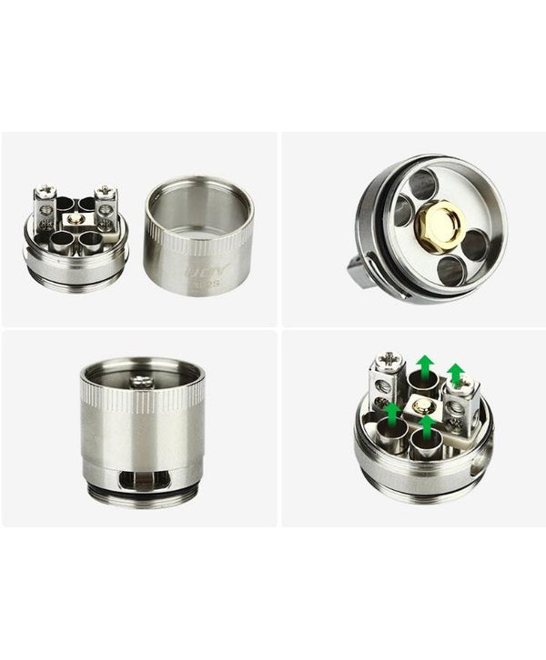 1PCS-PACK IJOY LIMITLESS-EXO XL 2S Dual Coil RTA Deck