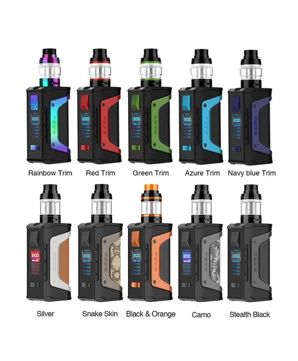 GeekVape Aegis Legend 200W TC Kit with Aero Mesh Tank