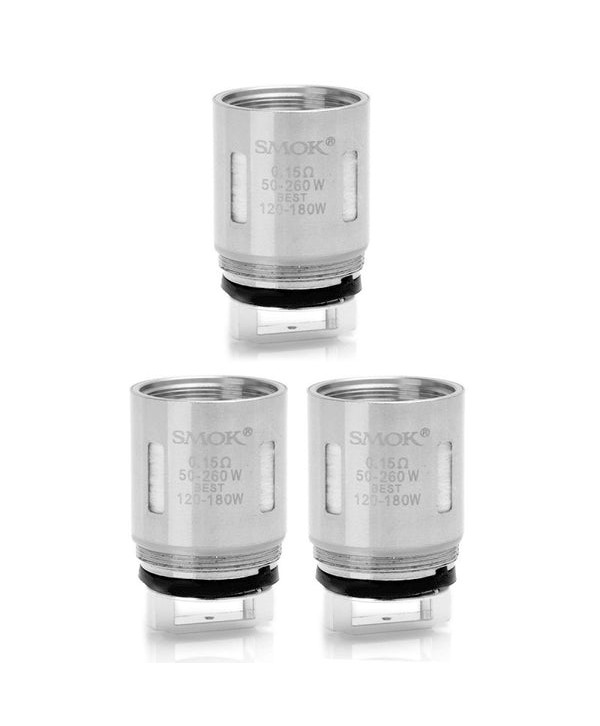 3PCS-PACK SMOK TFV8 V8-T8 Octuple Coil (6.6T) 0.15 Ohm