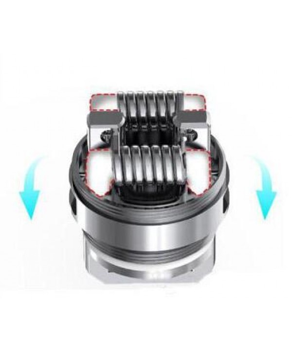 3PCS-PACK SMOK TFV8 V8 RBA Coil (4.0T-X) 0.28 Ohm