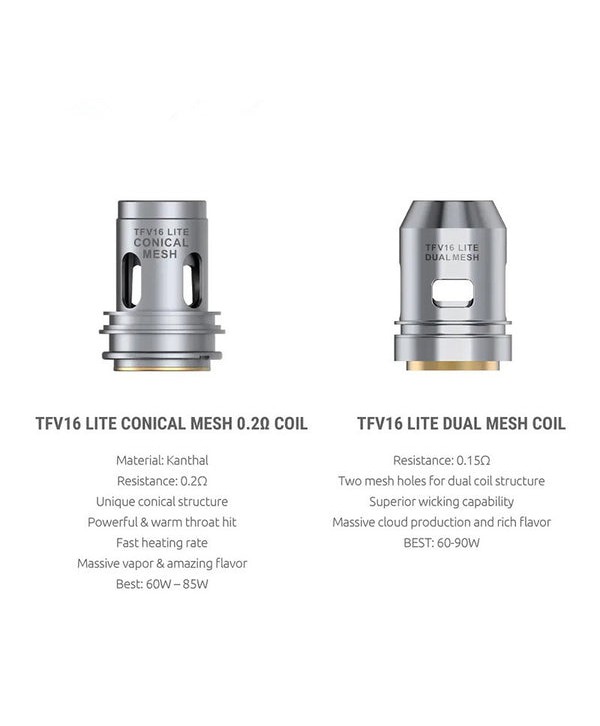 Smok TFV16 Lite Replacement Coil 3pcs-pack