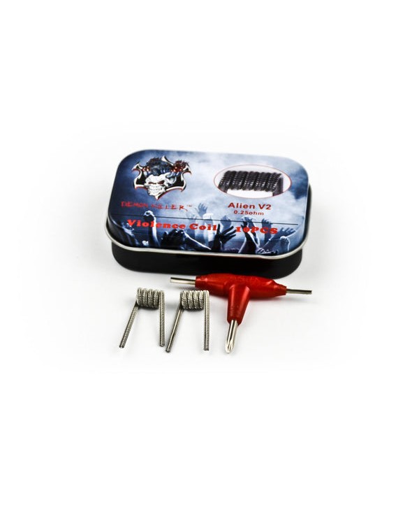 10PCS-PACK Demon Killer Alien V2 Coil 0.25 Ohm