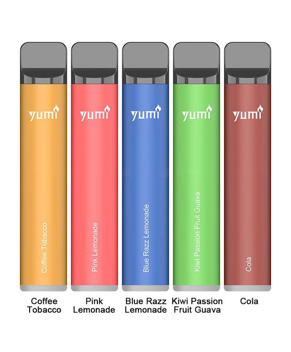 YUMI Bar 1500 Puffs 0mg Disposable Kit 850mAh