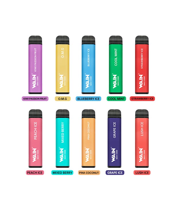 Wain Max Bar Disposable Pod Kit 12ml 5500 Puffs