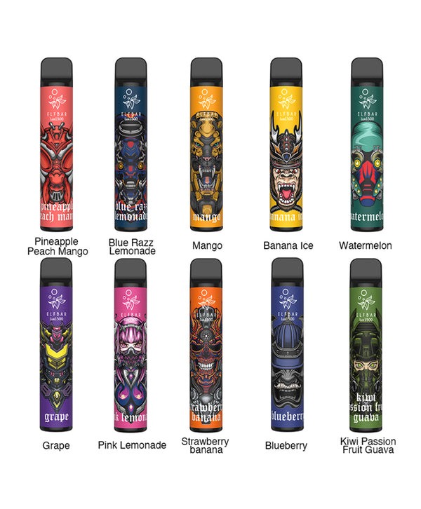 Elf Bar Lux 1500 Puffs Disposable Kit 850mAh
