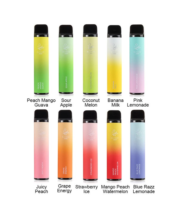 Elf  Bar 2500 Puffs Disposable Kit 1400mAh