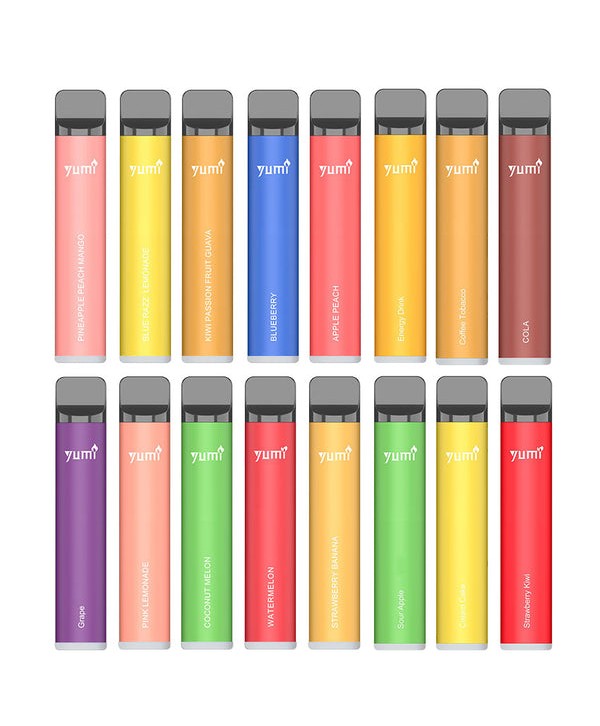 YUMI Bar 1500 Puffs 50mg Disposable Kit 850mAh