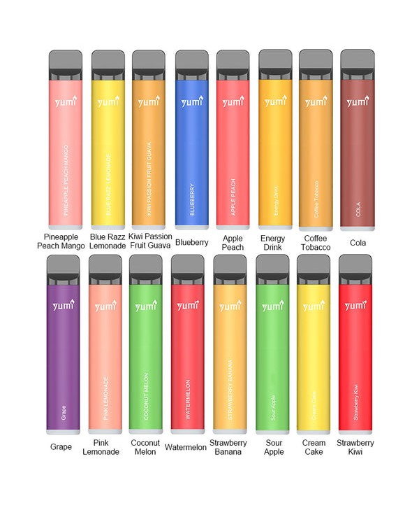 YUMI Bar 1500 Puffs 50mg Disposable Kit 850mAh