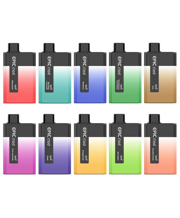 YUMI EPIC MOD 5500 Puffs Rechargeable Disposable Kit 650mAh
