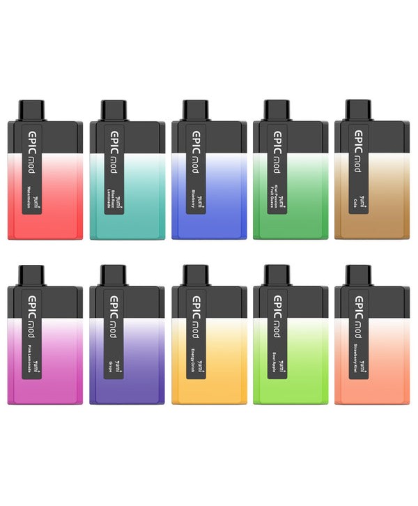 YUMI EPIC MOD 5500 Puffs Rechargeable Disposable Kit 650mAh