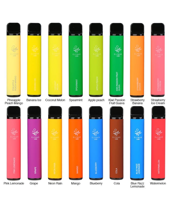 Elf Bar 1500 850mAh Disposable Pod Device